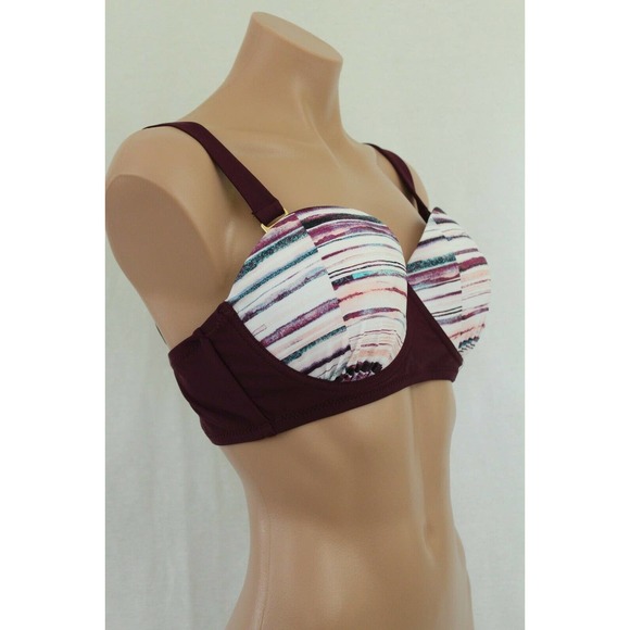 Raisins plus size Lush push up underwire bikini top size 14W - Picture 5 of 5